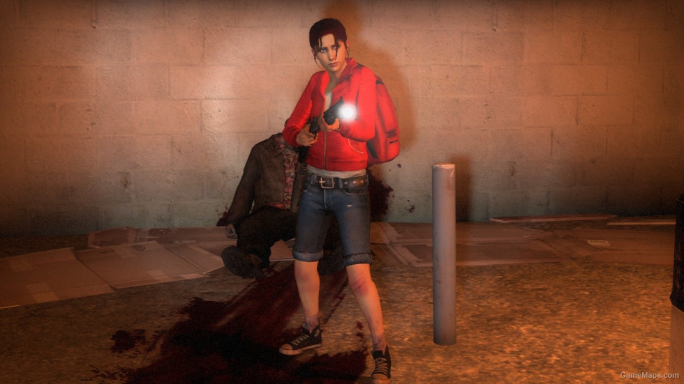 Zoey wearing shorts