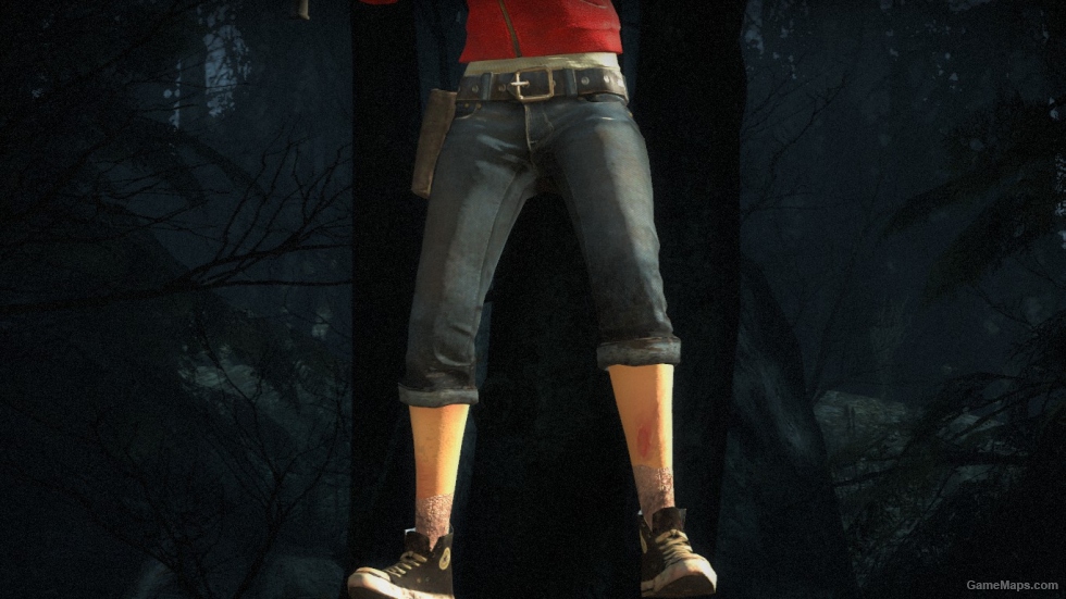 Zoey wearing shorts