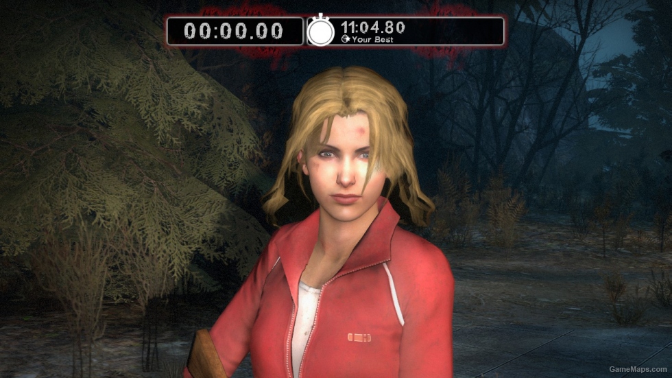 Zoey with her hair down - Blonde