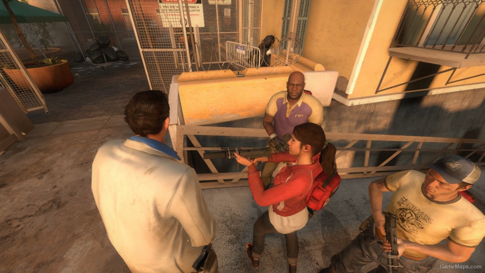 Zoey with open jacket and longer hair replaces Rochelle