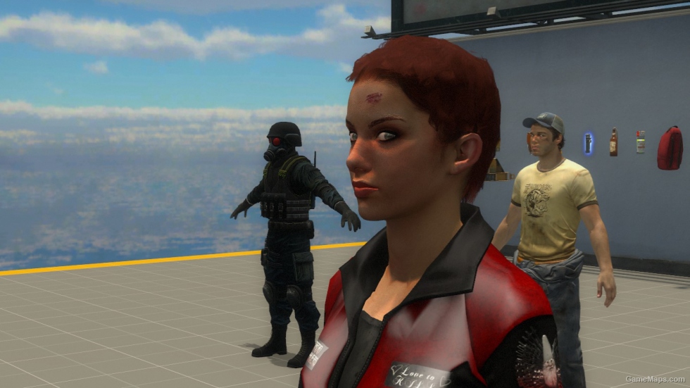 Zoey with short hair v2