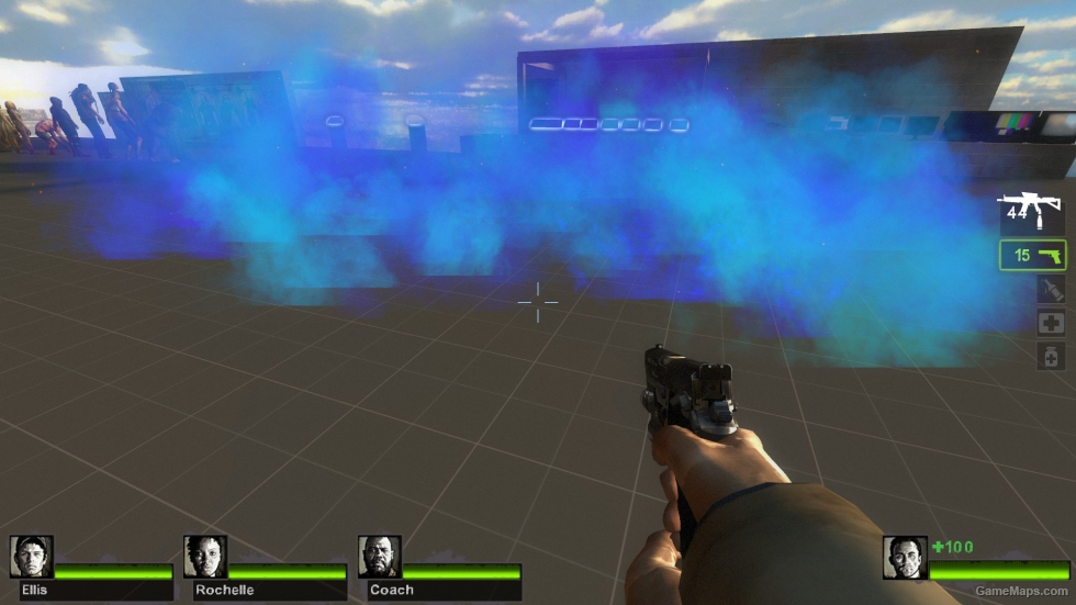 zubr, molotov skin (Blue Fire!)