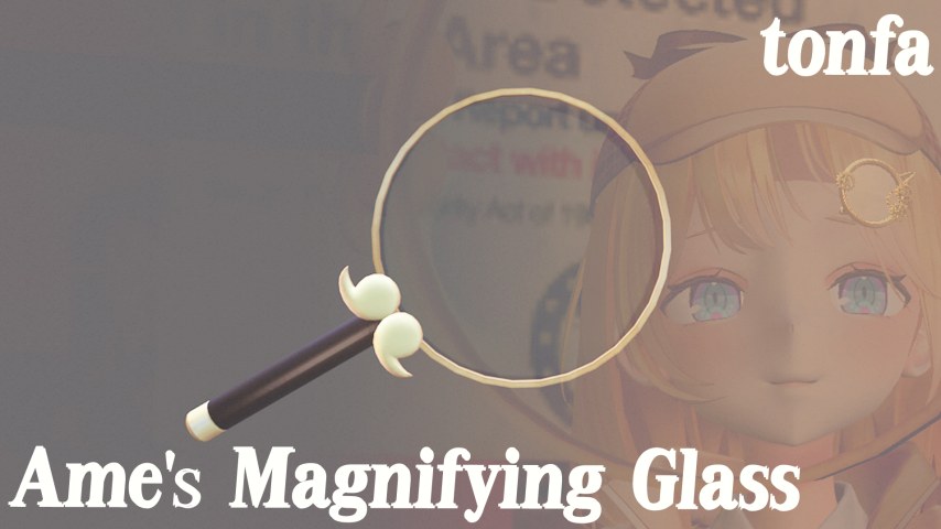 Amelia Watson's Magnifying glass [replace Tonfa]