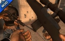 Black Synthetic Hunting Rifle (Green Lens) Black Synthetic Hunting Rifle (Green Lens)
