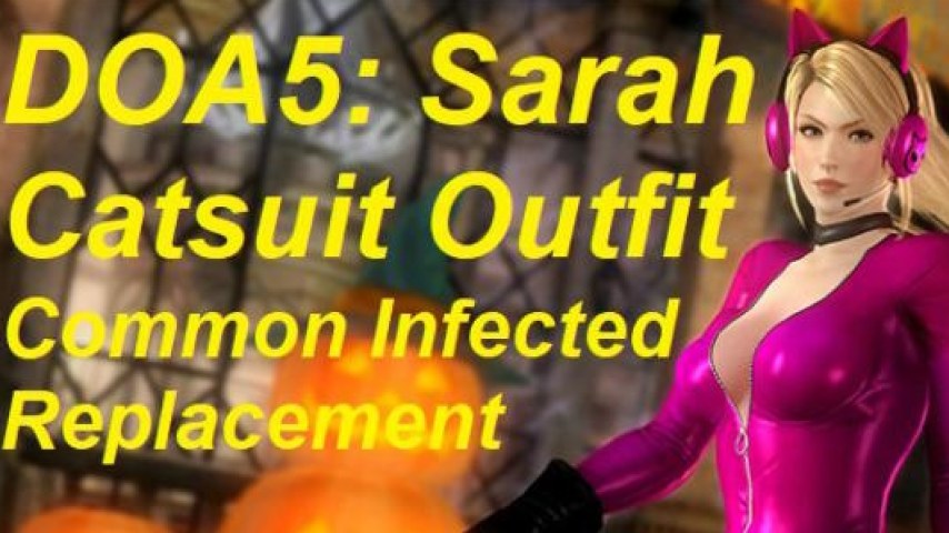 DOA5 Sarah Catsuit Outfit Common Infected Replacement DOA5 Sarah Catsuit Outfit Common Infected Replacement