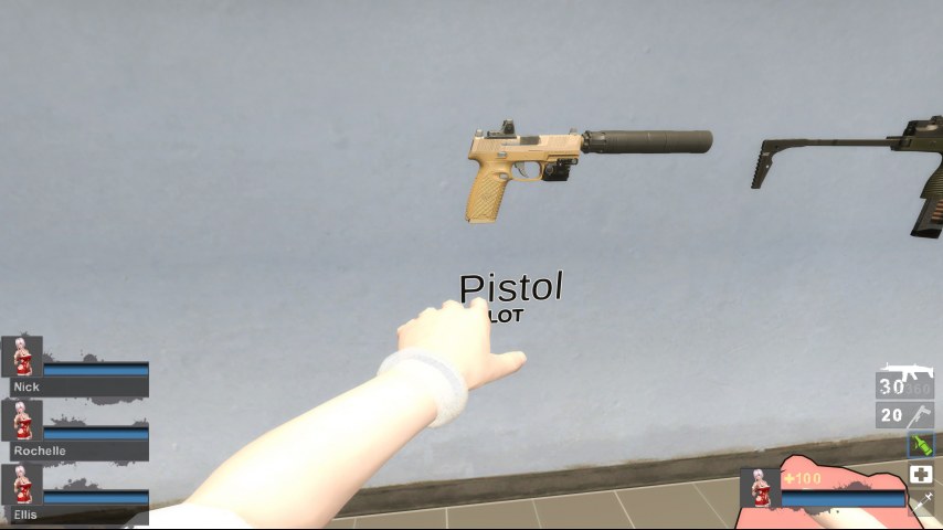 FN57&FN509 silence.ver (9mm pistol) v2 [Sound fix Ver, request]