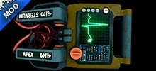 Glowing Animated Defibrillator Orange Glowing Animated Defibrillator Orange