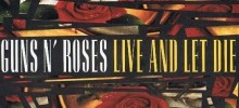 Guns n Roses Live And Let Die Tank Music
