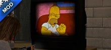 Homer vs Puppies on TV Homer vs Puppies on TV