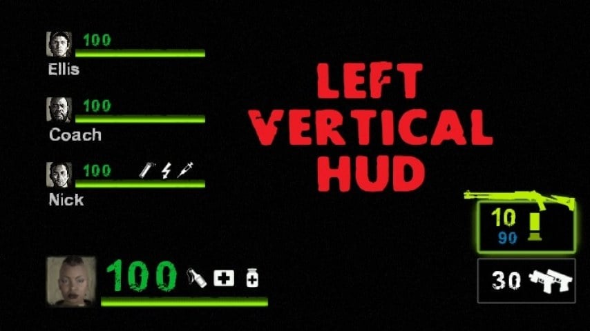 Left vertical HUD Left vertical HUD