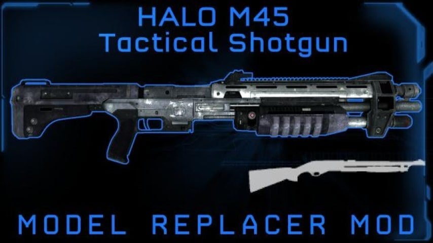 M45 Tactical Shotgun (Chrome Shotgun) V1 M45 Tactical Shotgun (Chrome Shotgun) V1