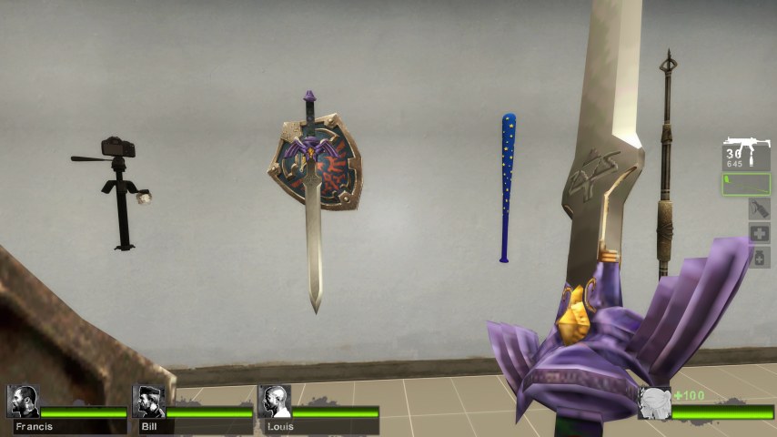 Master Sword & Hylian Shield (golf club) [request]