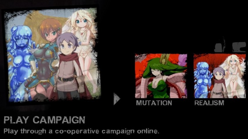 Monster Girl Quest menu icons Ilias version