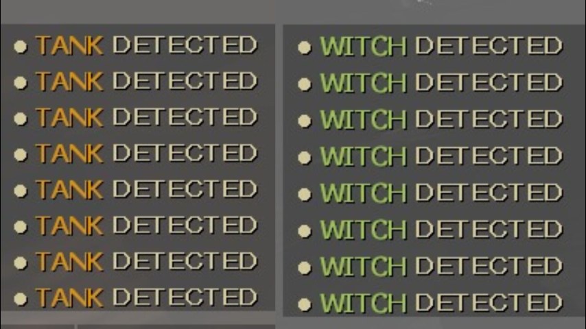 NOTIFY TANK/WITCH CAPTURED