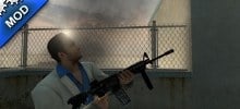Weathered M4A1 RIS w/Special Forces - Black Camo Weathered M4A1 RIS w/Special Forces - Black Camo