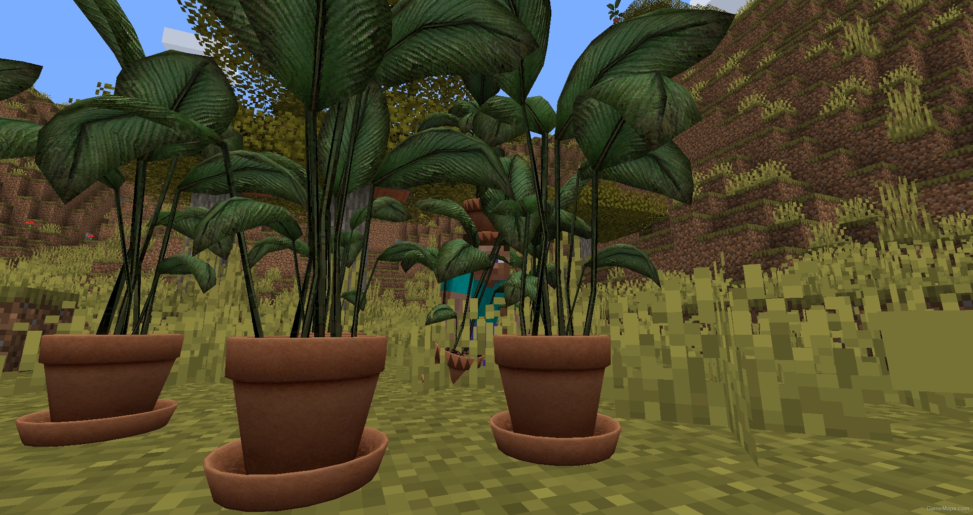 CSS Potted Plant (Minecraft) GameMaps