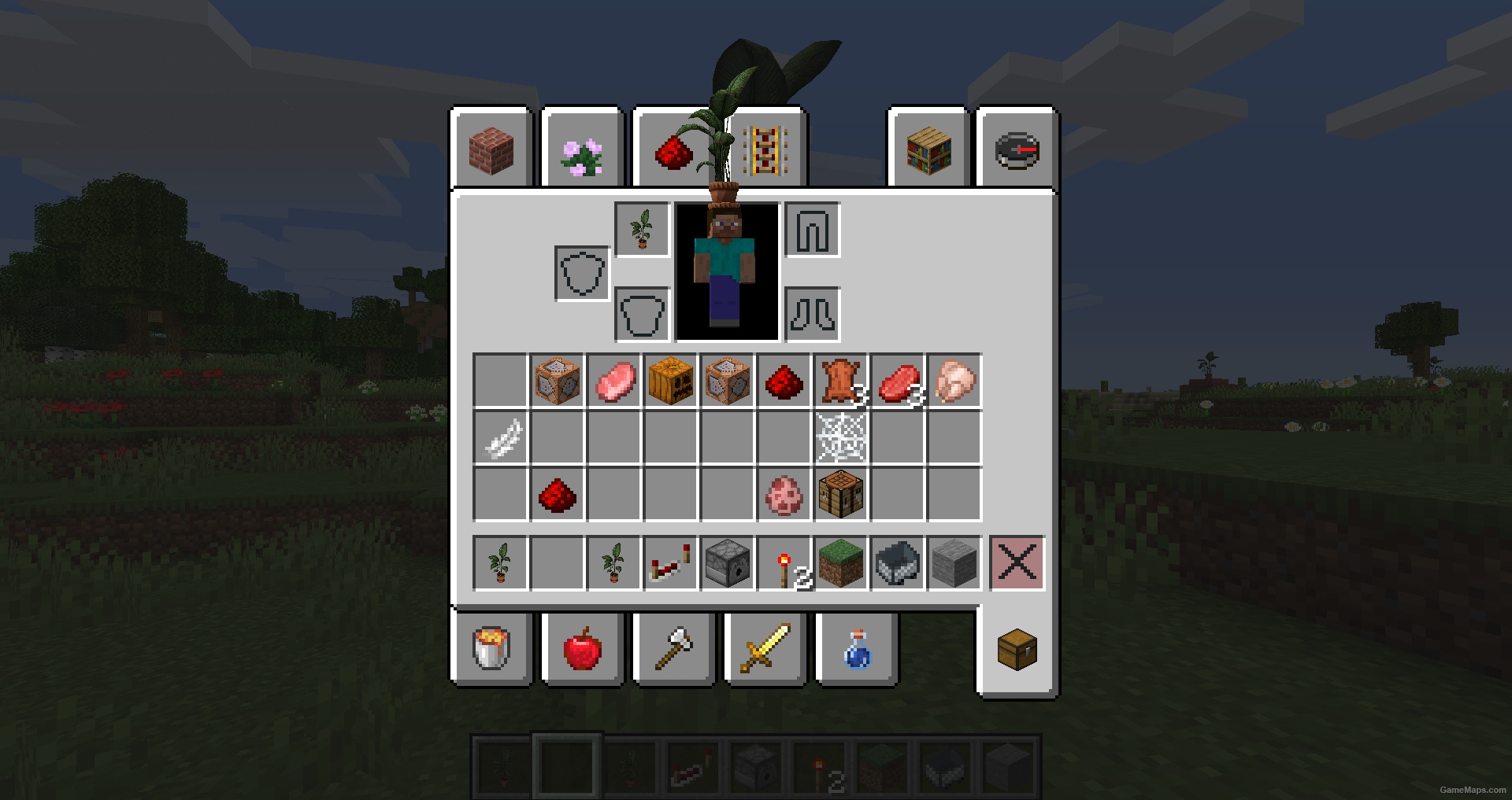 CSS Potted Plant (Minecraft) GameMaps