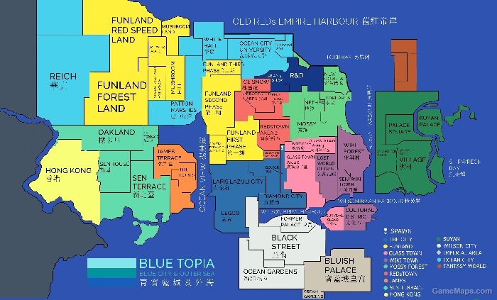 Blue Topia City
