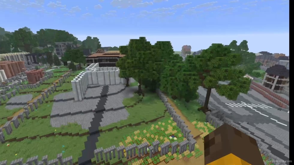 Colosseum and Roman Forum, Rome, Italy — Minecraft Java World