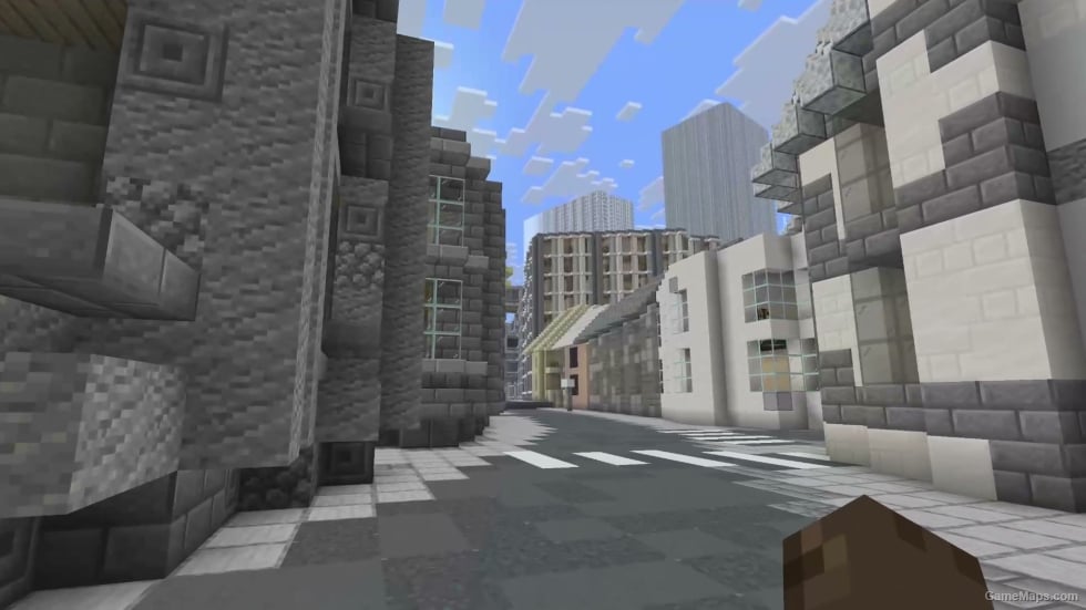 Dogenzaka 2-chome, Shibuya, Japan as a Minecraft Java World