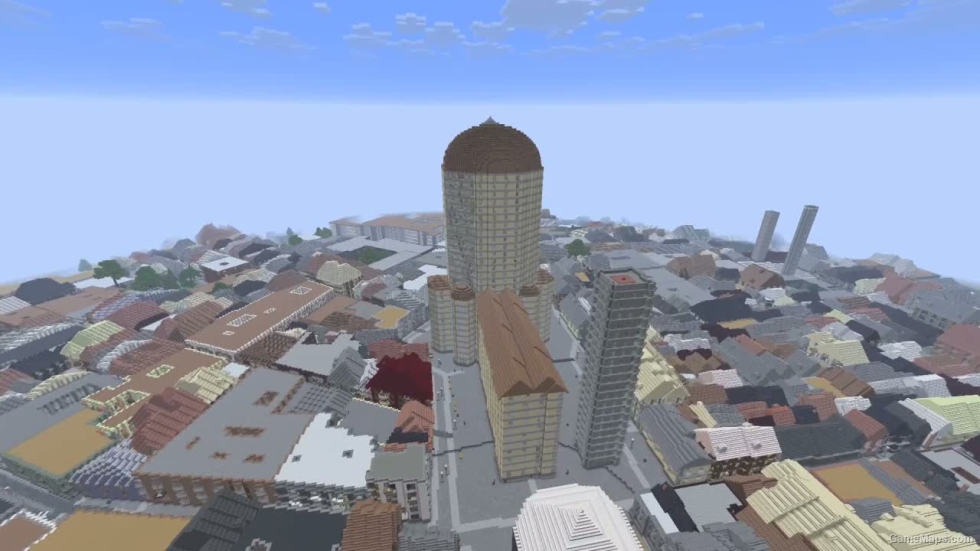 Florence Cathedral and Historic Centre - MapMC Java Edition
