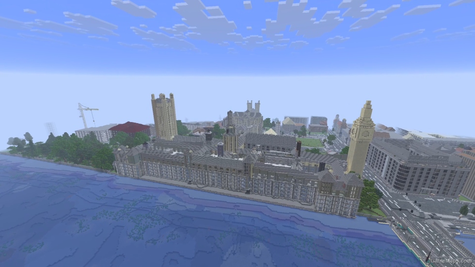London Westminster and Parliament Square — Minecraft Java World
