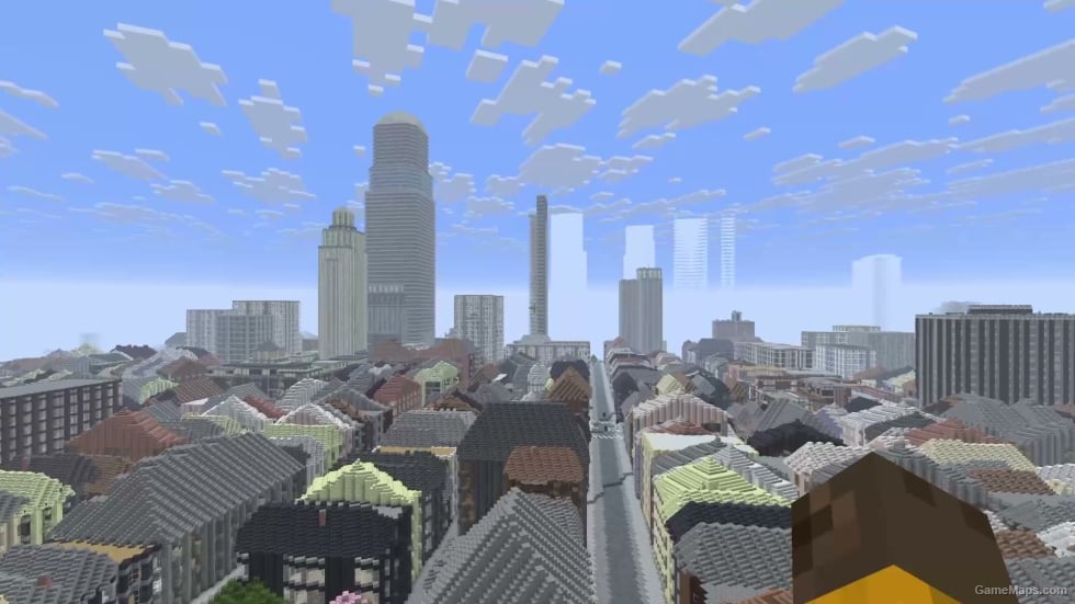 Manhattan Community Board 5, New York, United States as a Minecraft Java World