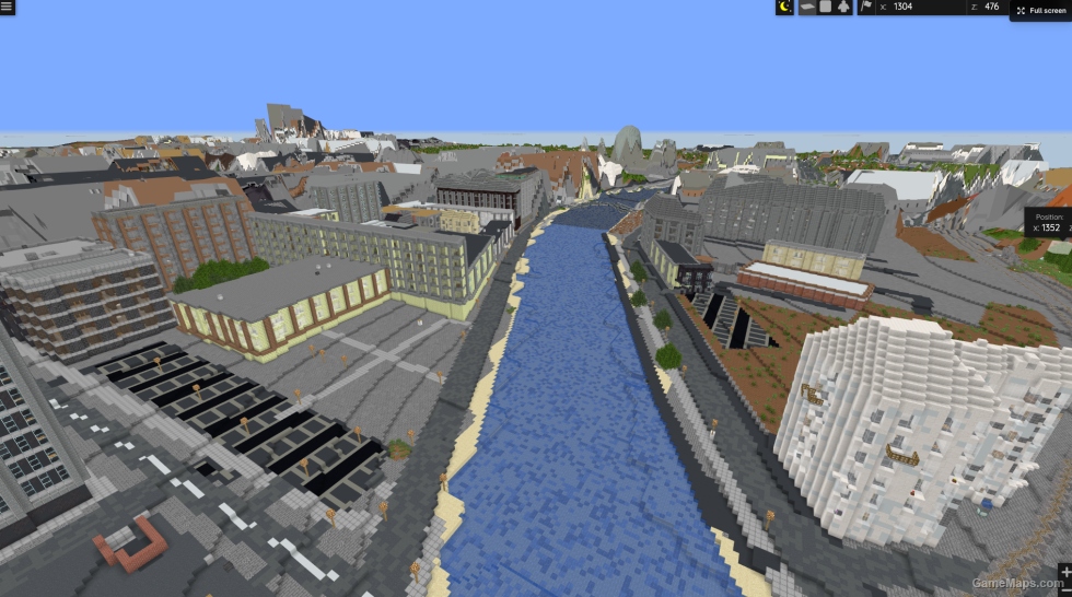 Mitte, Berlin, Deutschland Minecraft Java World