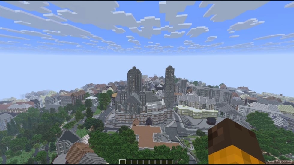 Montmartre and Sacré-Cœur, Paris — Minecraft Java World