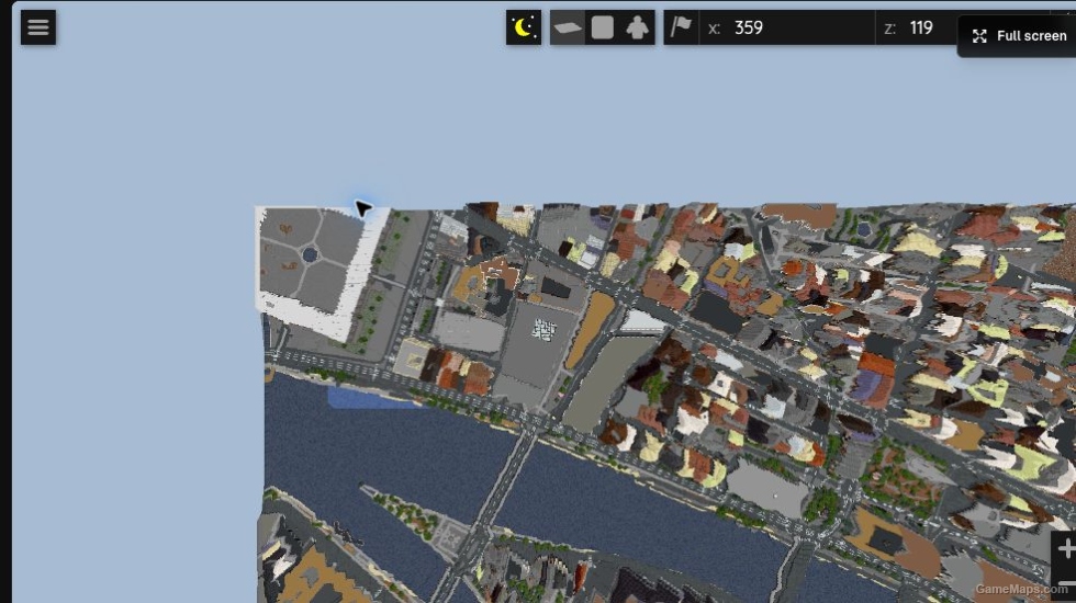 Paris 4e as a Minecraft Java World