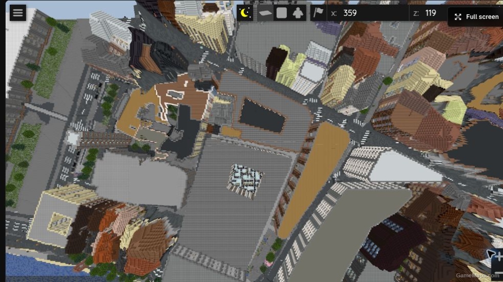 Paris 4e as a Minecraft Java World