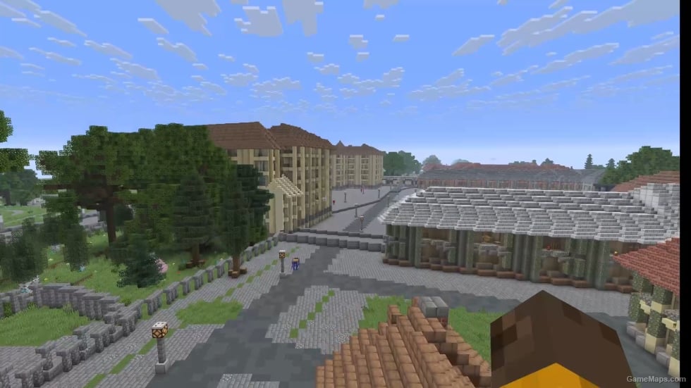 Schönbrunn Palace and Gardens, Vienna, Austria — Minecraft Java World