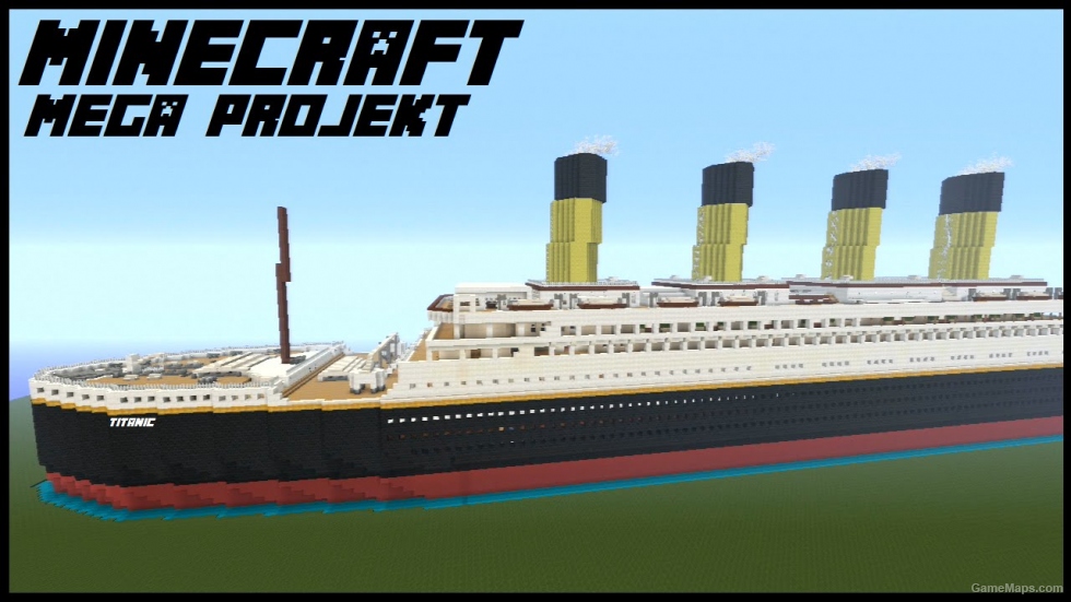 The Sinking of RMS Titanic (Map) for Minecraft 