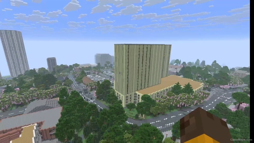 Tokyo Tower and Shiba Park, Tokyo, Japan — Minecraft Java World