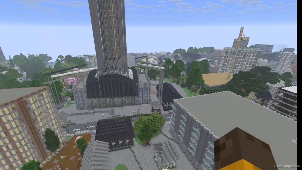 Tokyo Tower and Shiba Park, Tokyo, Japan — Minecraft Java World