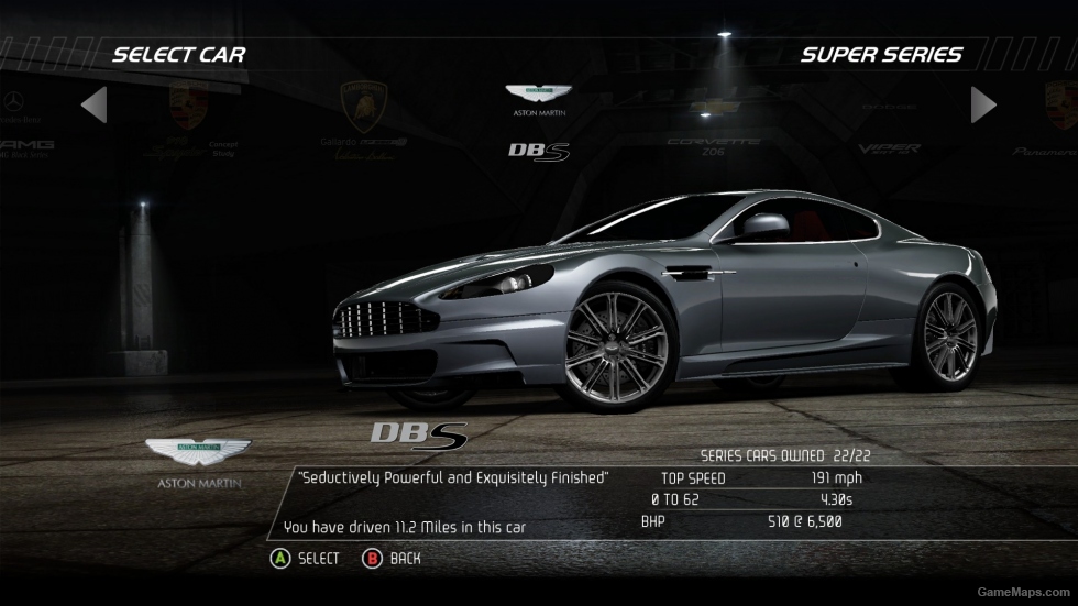 Unlocked cars from Limited Edition & SCPD Rebels