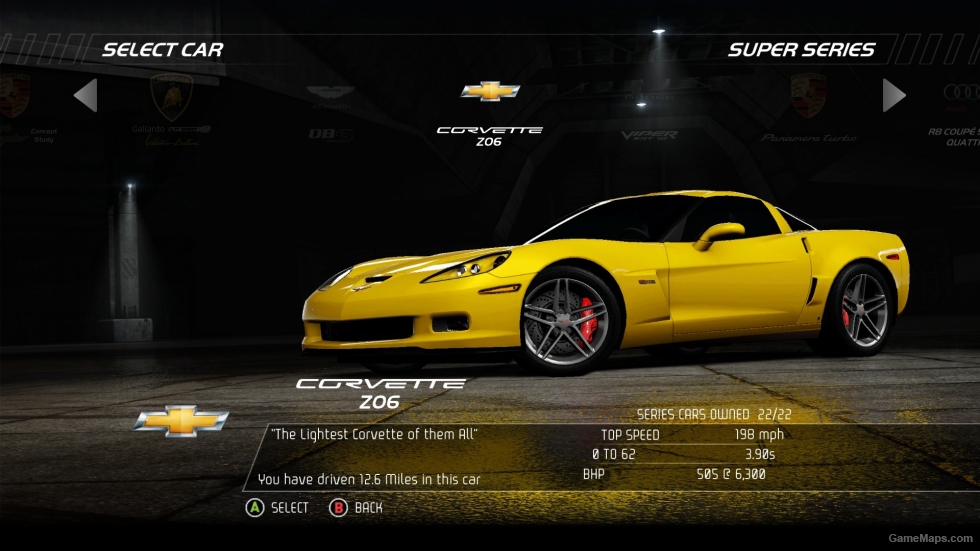 Unlocked cars from Limited Edition & SCPD Rebels