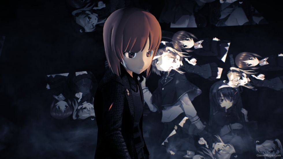 Nishizumi Miho MMD replaces Kawaii mask