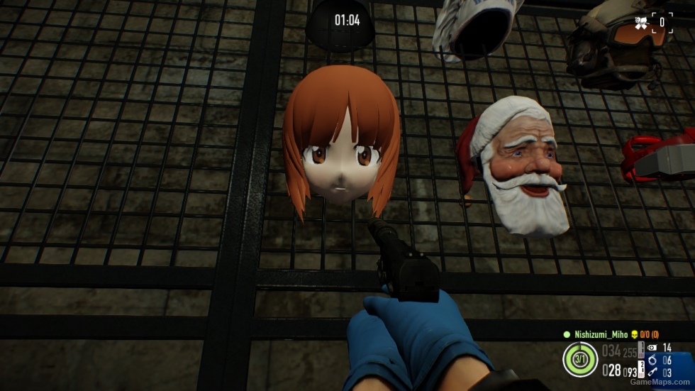 Nishizumi Miho MMD replaces Kawaii mask