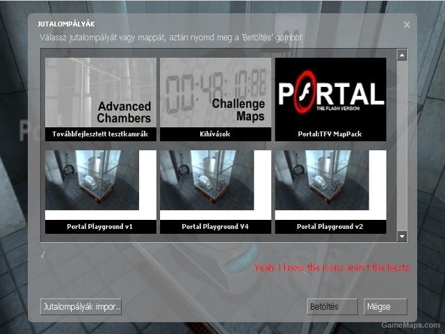 Portal Playground Maps