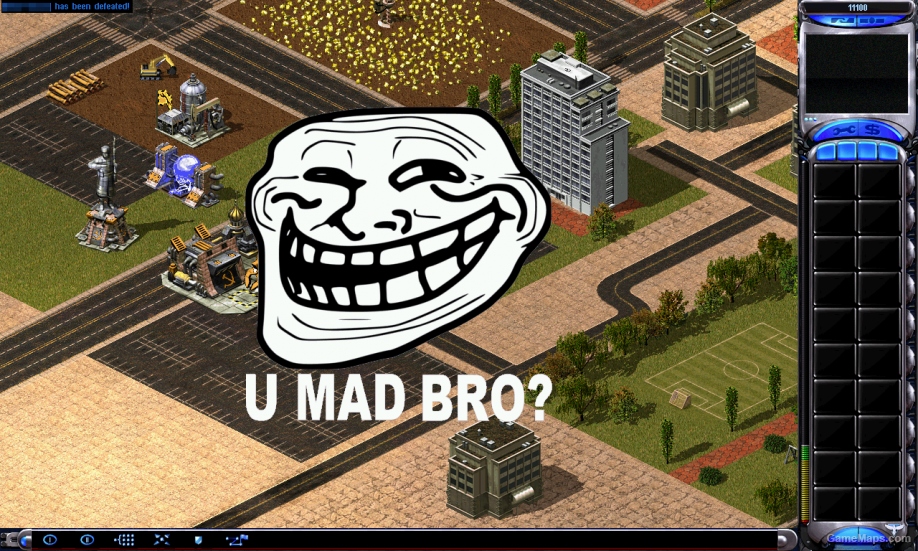 Troll Face fail banner