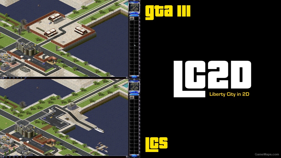 LC2D: 3D-Era Liberty City in 2D