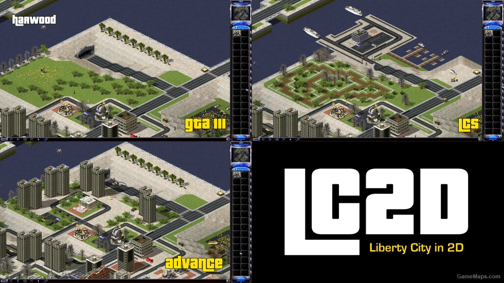 LC2D: 3D-Era Liberty City in 2D