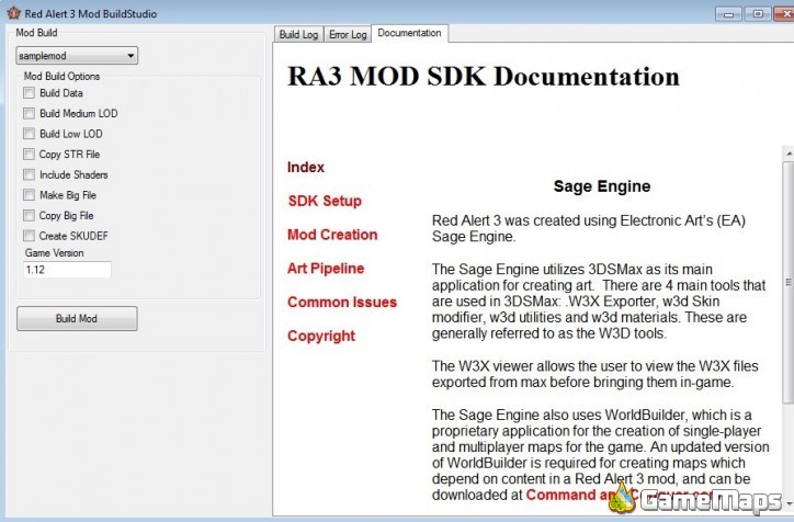 RA3 Mod BuildStudio