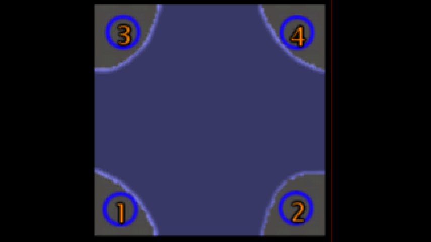Quadruple Islands