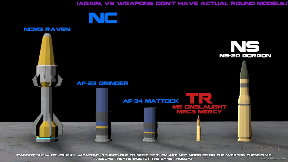 PlanetSide 2 - MAX Weapons
