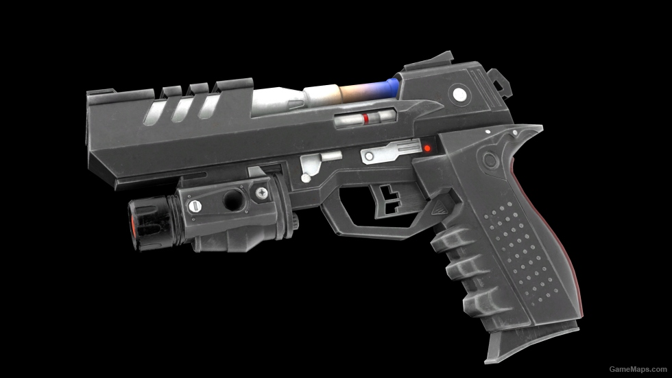 Sketchfab - Future Hand Gun / F.E.A.R 3 - Strader Mk. VII (Unofficial)