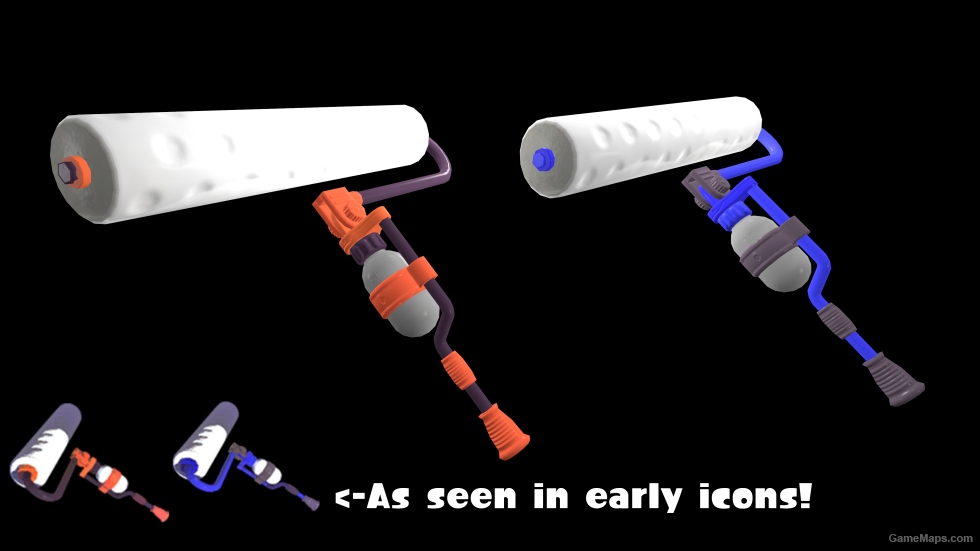 Splatoon - Beta Weapon Skins