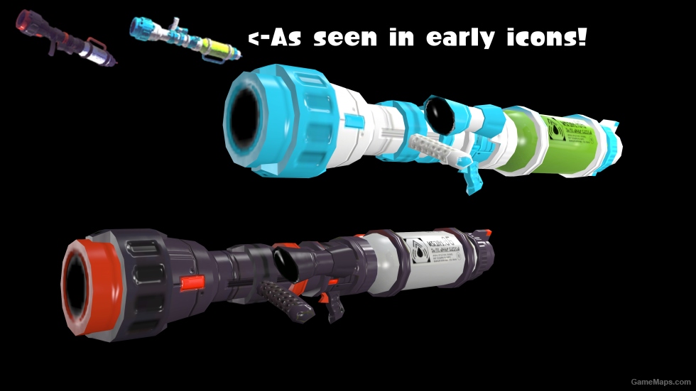 Splatoon - Beta Weapon Skins