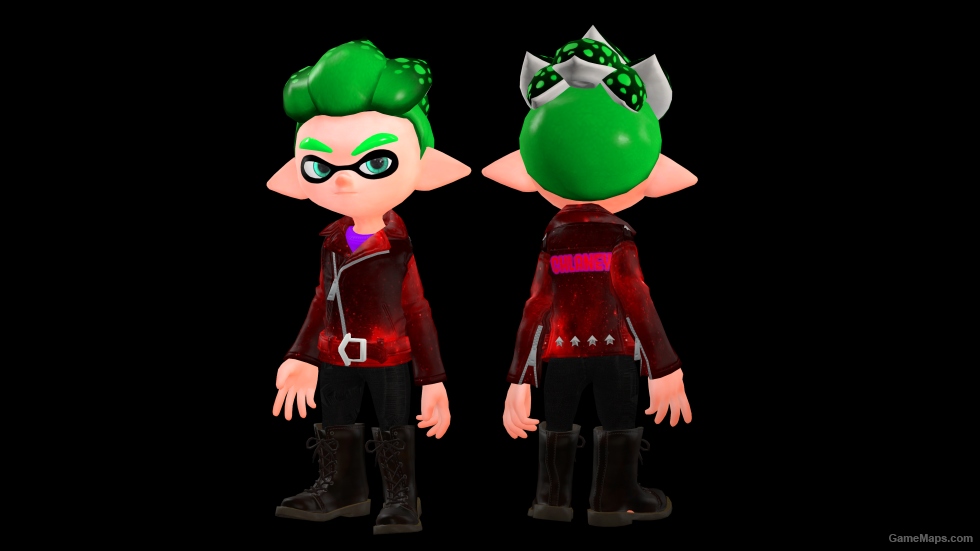Splatoon - Blue's Custom Jackets